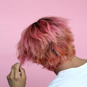 rose pink semi permanent hair dye
